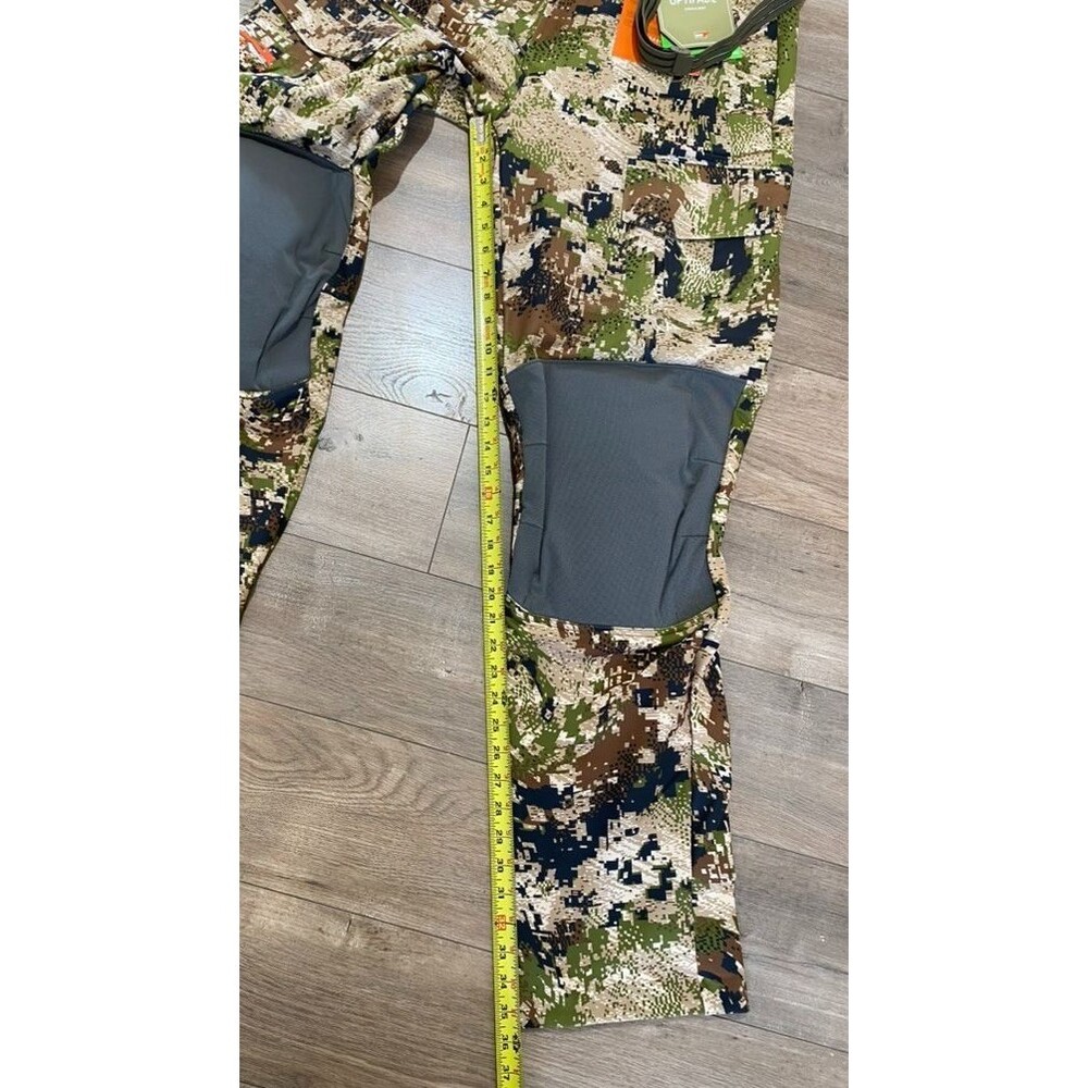 Sitka Gear Timberline Pants Mens 36T Tall Gore Optifade Subalpine With Knee Pads - Picture 10 of 16